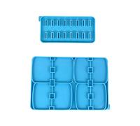 Stampi versatili in silicone per colata epossidica per rack di stoccaggio per trucchi per casa e viaggi e uso professionale forniture artigianali