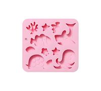 stampii Cioccolatini In Silicone, Stampo Per Cioccolato, Stampo Antiaderente Con 10 Cavità A Tema Marino, stampii Per Orsetti, Stampini Per Caramelle Per Torta, Sapone, Gommose, Gelatina, Biscotti,