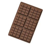 Stampini Da Barrette Dolci,Forma Per Barrette Rettangolari Farcite Con Sei Cavità - Forma Per Cottura Fatto A Mano,Per Dolci, Caramelle, Biscotti, Gelatina, Vacanze, Feste E Raduni