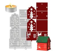 Stampini In Silicone Per Artigianato Antiaderente e Riutilizzabile | Stampo autunnale per candele in Per cera fondente argilla sapone cucina soggiorno feste compleanno matrimo