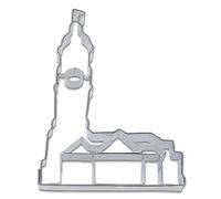 Stampini per Biscotti a Forma di Amburgo Michel goffratura, Argento, 10 cm