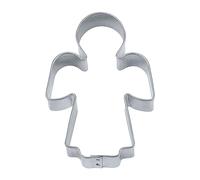Stampini per Biscotti a Forma di Angelo, in Acciaio Inox, Banda stagnata, Stainless Steel, 13.5 cm