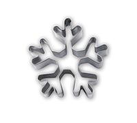 Stampini per Biscotti a Forma di Fiocco di Neve, Argento, 6 cm