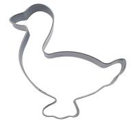 Stampini per Biscotti a Forma di Oca in Acciaio Inox, Argento, Acciaio Inossidabile, Silver, 10 cm