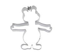 Stampini per Biscotti a Forma di Orso, in Acciaio Inox, Acciaio Inossidabile, Stainless Steel, 6.5 cm