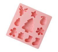 Stampini Per Caramelle Di Natale In Silicone, Stampo In Silicone Per Dolci Da 10 Cavità, Stampo Per Cottura Torte, Per Amanti Di Dessert, Organizzatori Di Feste, Principianti Di Cucina E Feste