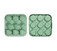 Stampini per Ghiaccio - 9 Scomparti facile rilascio | Vassoio Ghiaccio Rosa Silicone - Per Vita Quotidiana Piscina Cucina Picnic Campeggio Bevande Whisky Cocktail Soda Succhi Limonata Drink