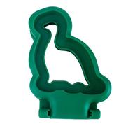 Stampini per sandwich per bambini, stampo in acciaio inox a forma di dinosauroid, divertente stampo per pane, biscotti, accessorio creativo per toast, preparazione pranzo per spuntini scolastici