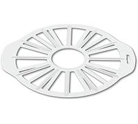 Stampini per Torte, Bianco, 27.5 cm