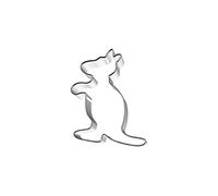 Stampino a forma di Canguro, cm.6, Inox