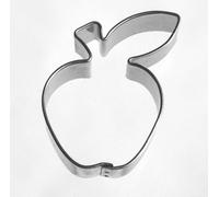 Stampino per biscotti a forma di mela, 4,5 cm, in acciaio inox s4, lavabile in lavastoviglie