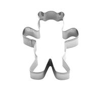 Stampino per biscotti a forma di orsetto, in acciaio inox, a forma di orsetto, grazioso accessorio da cucina per dolci, per fondente, argilla, pasticceria, torte