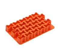 Stampino per biscotti a forma di osso | Stampo per biscotti con 25 cavità | Tagliapasta riutilizzabile per biscotti fatti in casa, biscotti, fondente, pane