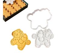 Stampino per biscotti dell'Anno del Cavallo - Simpatico stampo antiaderente stampato 3D per pasticceria, pasticceria e pasticceria, Capodanno e festa di primavera