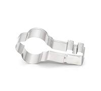 Stampino per biscotti in acciaio inox a forma di molla