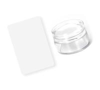 Stampino per unghie in silicone ad alta trasparenza per applicazione senza cuciture di progettazione per principianti e artisti con esperienza delle unghie