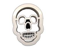 Stampino tagliapasta in pvc Teschio skull Halloween