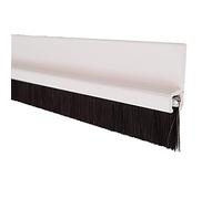 Stamplast srl Paraporta parafreddo sottoporta Rigido in PVC con Spazzola 1mt (Bianco)