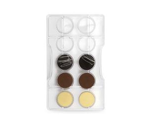 Stampo 10 cioccolatini Dischetti in policarbonato Ø 3,3 x 0,4 cm Decora