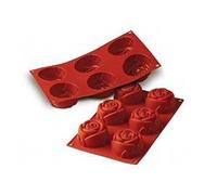 Stampo 300x175mm Silicone PROFESSIONALE Silikomart SF077 Rose
