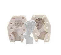 Stampo 3D per candele a forma di dea di Venere, in silicone, dimensioni standard, stampi per sapone mitologia romana, stampo in silicone ritratto, stampo per fusione di candele fai da te, stampo in