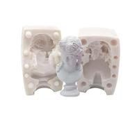 Stampo 3D per candele a forma di dea di Venere, in silicone, dimensioni standard, stampi per sapone mitologia romana, stampo in silicone ritratto, stampo per fusione di candele fai da te, stampo in