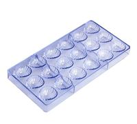 Stampo a 18 conchiglie per cioccolatini fatti in casa, caramelle, cottura per riunioni di famiglia e celebrazioni, stampo creativo per dessert
