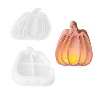 Stampo a , 2 in silicone a forma di , materiale: silicone, decorazione per Halloween, lampada d'atmosfera, per principianti, bambini, hobbisti, adulti, per interni ed esterni, casa