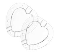 Stampo a Cuore per Pomodori 2 Set in Plastica Riutilizzabile | Frutta e Ortaggi, Uso DIY in Giardinaggio, Accessorio a Forma Cuore, Facile da Usare