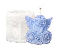 Stampo a di angelo, a di angelo, in silicone, per aromaterapia, decorazione fatta a mano