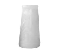 Stampo a forma di bottiglia di Natale in silicone sicuro per alimenti facile demolizione per fare sapone decorazione domestica stampo in silicone natalizio
