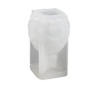 Stampo a forma di coniglietto pasquale, forniture per fai da te, facile da | Stampi per uova di Pasqua e stampi in silicone per gesso, resina epossidica, decorazione della casa, artigianato, primavera
