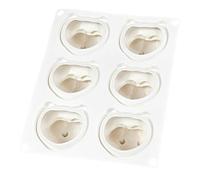 Stampo a forma di criceto: stampo a forma di animale in silicone, grazioso stampo per criceti seduti per torte, mousse, gelatine, budini, candele profumate, ornamenti in gesso, scultura, accessori da