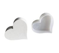 Stampo a forma di cuore in silicone - Stampaggio in resina resistente al calore, antiaderente, stampo per stampaggio epossidico | per la conservazione dei fiori, per matrimoni, decorazioni per la casa