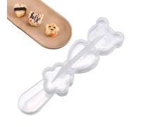 Stampo a forma di palla di riso - Orso Stella a forma di cuore, strumento per formatori di riso | Simpatico kit di presse per sushi con forme, stampino per mmusubi portatile antiaderente per