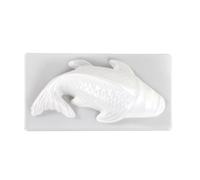 Stampo A Forma Di Pesce - Stampo Per Cottura Del Pesce Koi 3D, Stamp Per Gelatina Per Torta Di Riso, Per Torta Al Cioccolato, Silicone Alimentare | Sugarcraft Treat Supporto Creativo Per Desse