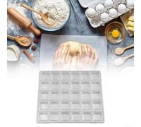 Stampo a pressione per ravioli in alluminio, 196 x 165 mm, per | Robusto per alluminio, piedini antiscivolo, facile da usare, ideale per ravioli, design durevole
