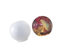 Stampo a sfera per uso alimentare, ideale per gioielli, resina, sapone, lavori creativi, stampo in silicone a forma di sfera grande