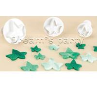 STAMPO AD ESPULSIONE EDERA 3 PEZZI DIM. CM 2/3/3,5