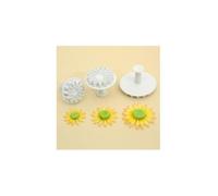 PME - Tagliapasta ad Espulsione per Cake Design - Girasole/Margherita/Gerbera, Confezione da 3