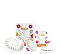 Stampo ad espulsione in plastica Gerbera con imprimi decoro