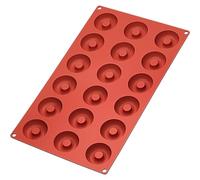 Stampo al cioccolato 18 grade per alimenti a griglia mini stampo ciambella resistente alla temperatura microonde a stampi in silicone fai-da-te per di ghiaccio, biscotti, gelatina, sta