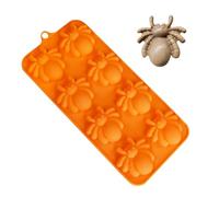 Stampo Al Cioccolato Di Halloween - Per Scopa Ragno Fondente | Stampo In Silicone Di | Per Cottura A Rilascio Facile | Cupcake Caramella Di Caramelle A Lume Di Candela Decorazioni Artigia