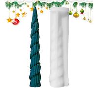 Stampo Albero Di Natale In Silicone - Stampo 3D Albero di Natale per Resina Epossidica e Cera,Facile Da Rimuovere Per Creare Con Ceramica Fredda, Cera E Cioccolato