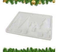 Stampo Albero Di Natale In Silicone - Stampo Decorativo Per Casa In Silicone,In Per Insegne Luminose In Gesso Per Artigiani Studenti Creativi Artisti Adulti Ragazzi Decoratori