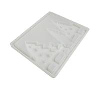 Stampo Albero Di Natale In Silicone | Stampo Decorativo Per Casa In Silicone - Semplice Da Demoulding Per Cemento Gesso Artisti Hobbisti Decoratori