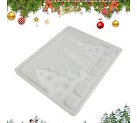Stampo Albero Di Natale Per Resina | Stampo Cemento Per Decorazione Casa - in Silicone per Insegne Luminose per Cemento Gesso Insegnanti Arte Decoratori Casa Studenti Creativi