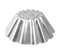 Stampo Alluminio Budino conico festonato (15cm) Alluminio 1165015