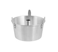 Stampo Americano Alluminio con cono Cm 20 tappo leggero Argento Habi
