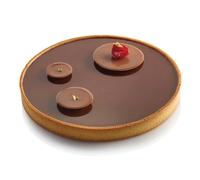 Stampo Anello Crostata Tarte Ring Tondo Forato ø 19 cm SILIKOMART - Base Torta